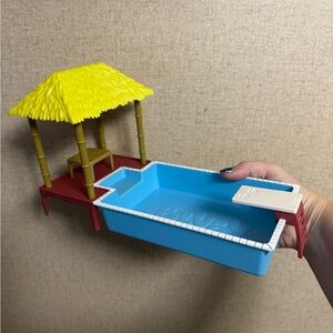 3/$15 Bluey Colorful Toy Pool with Slide and Tiki Hut